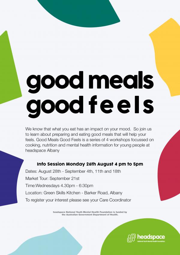 GoodMealsGoodFeels Poster 3