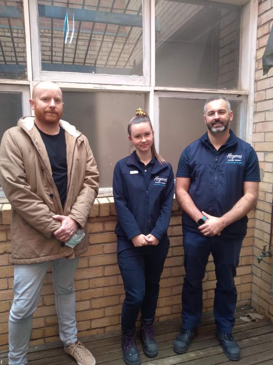 Haymes Paint Shop Helping Hand