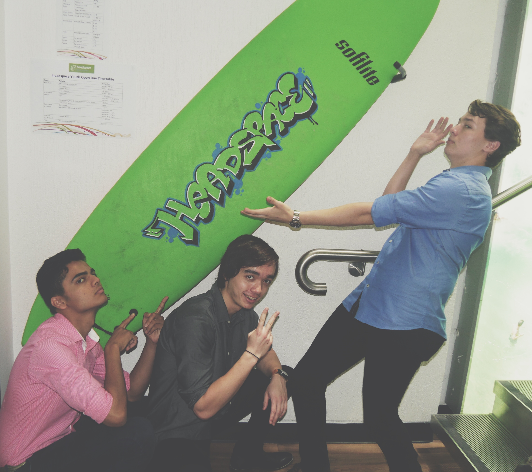 Dante n crew surf board