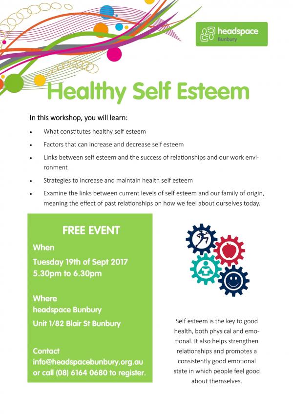 Healthy Self Esteem Flyer 1