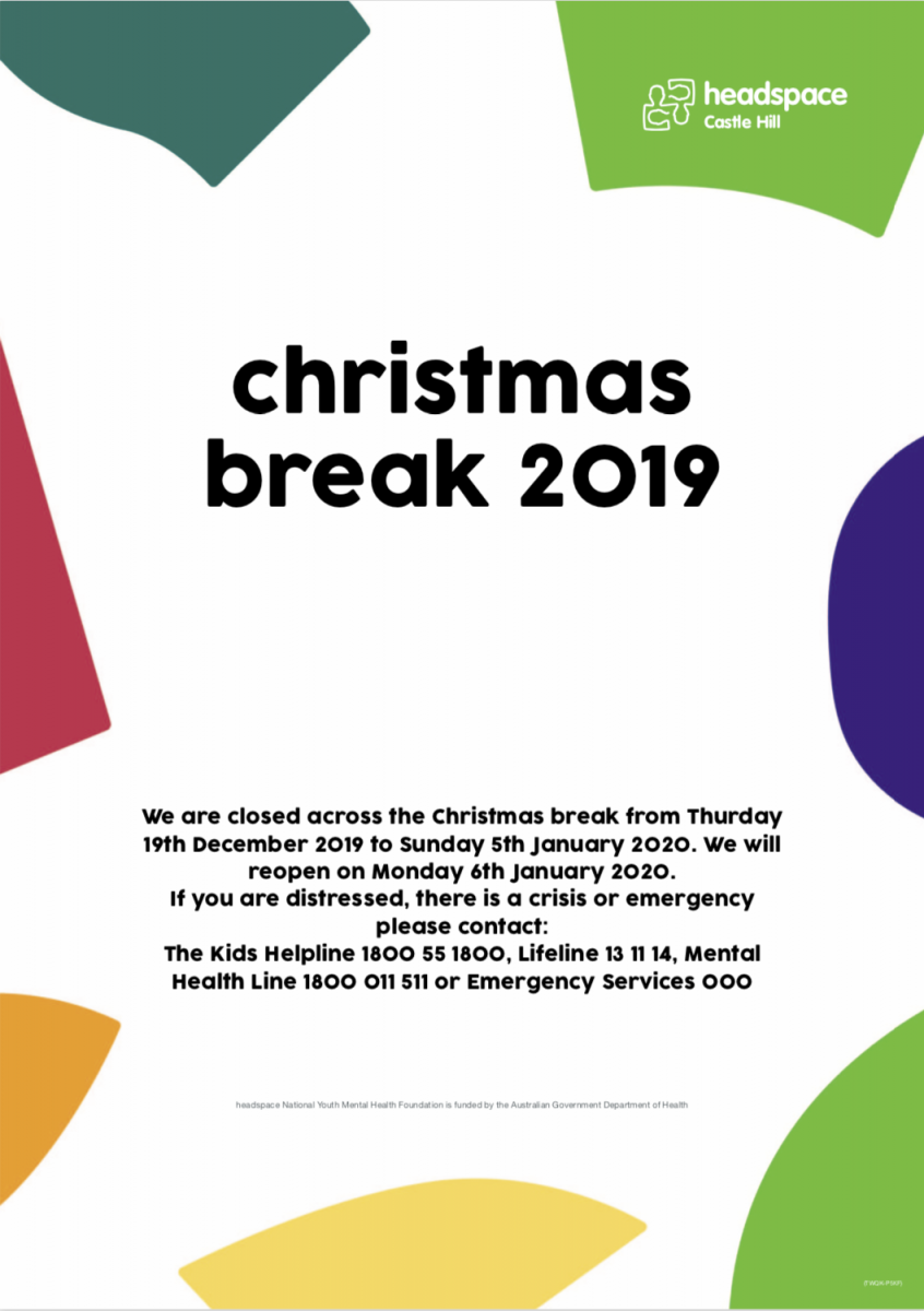 Christmas Break 2019