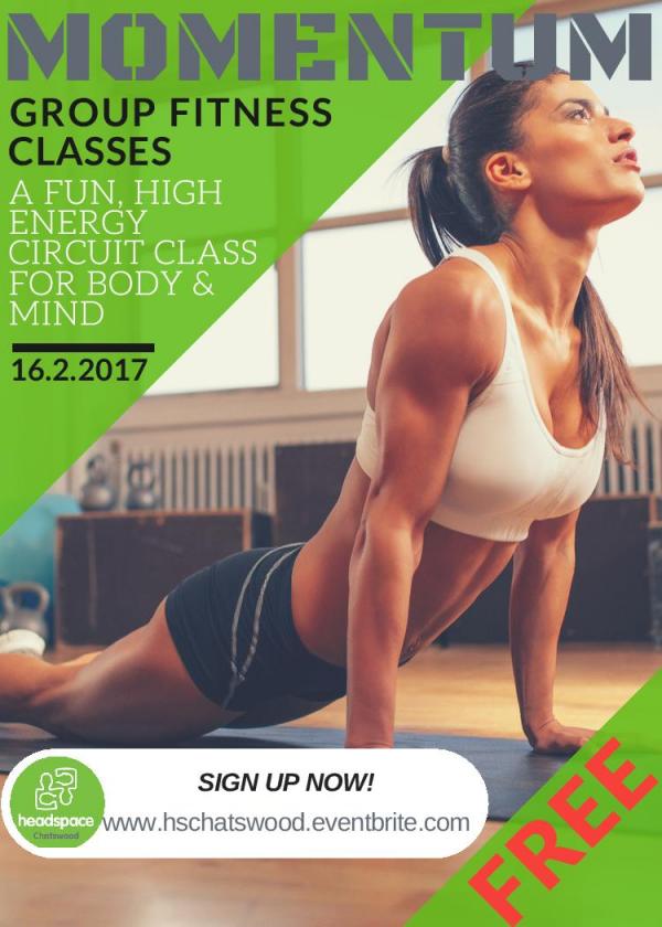 Momentum- FREE group exercise classes!