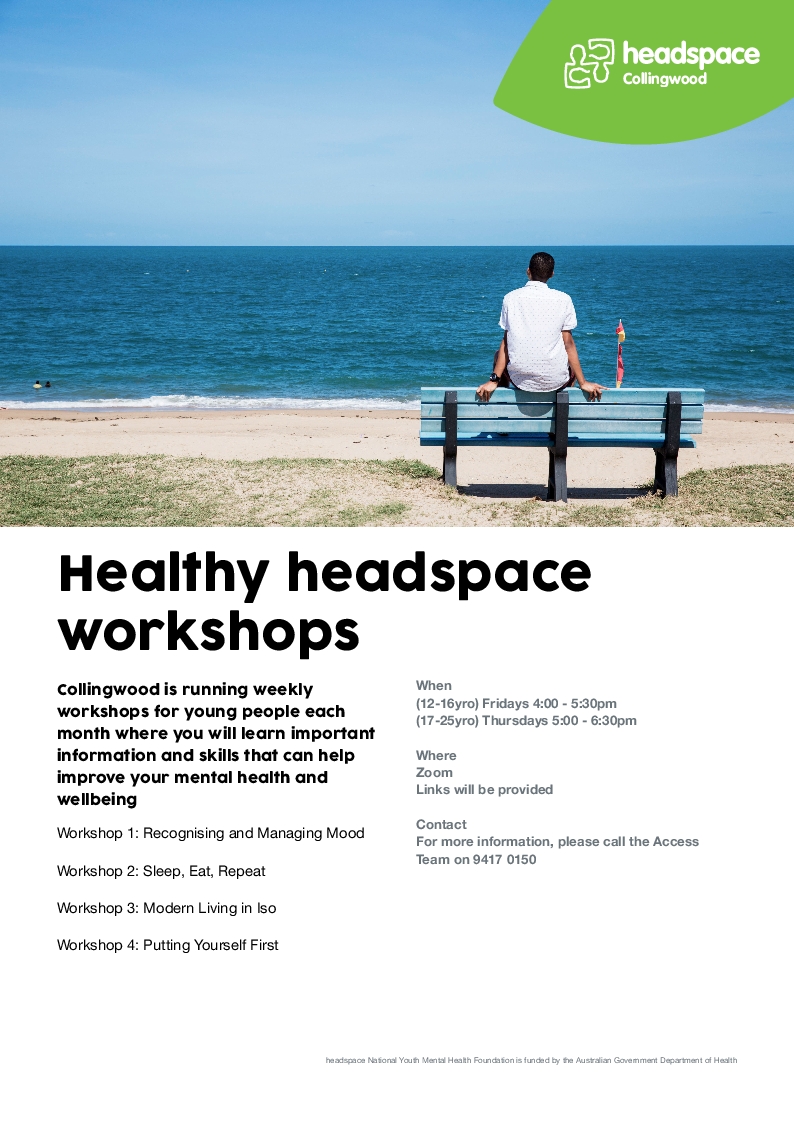 Healthy headspace Starting Soon!