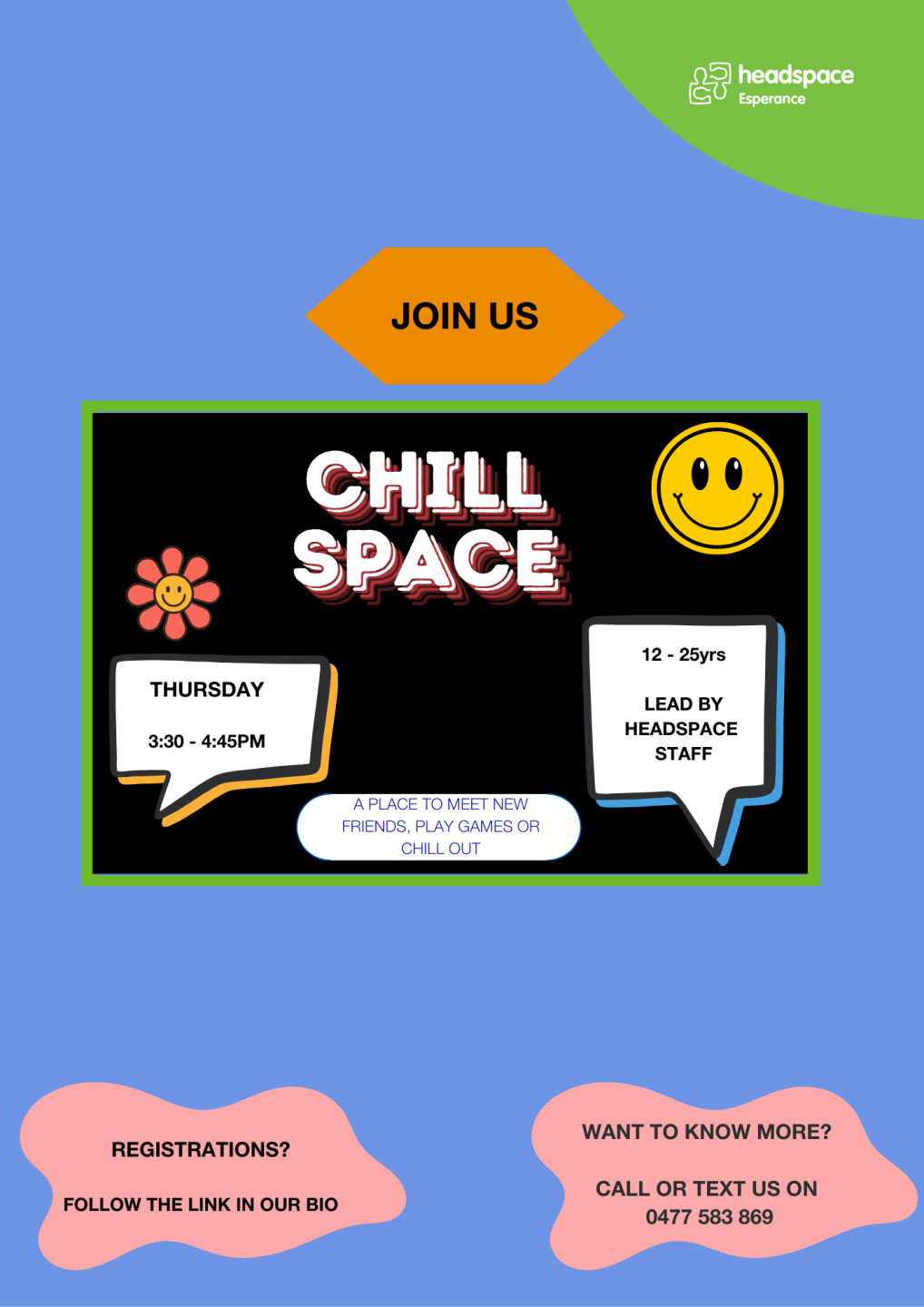 Chill Space   Flyer