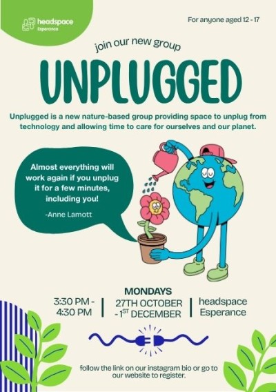 unplugged flyer a4