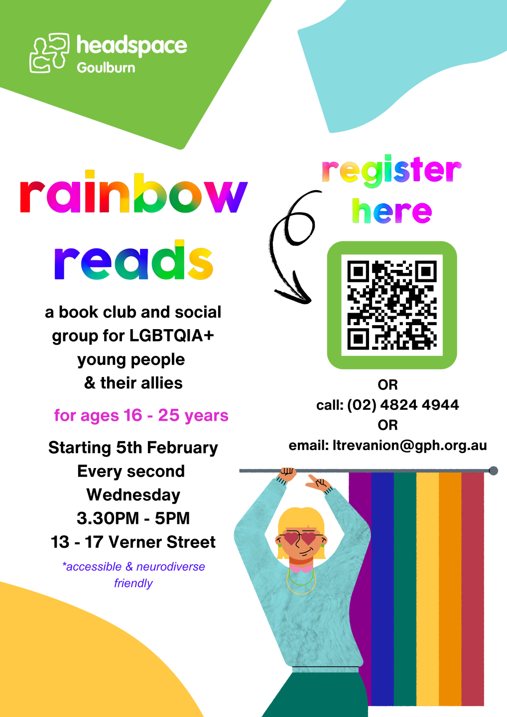 rainbow reads poster