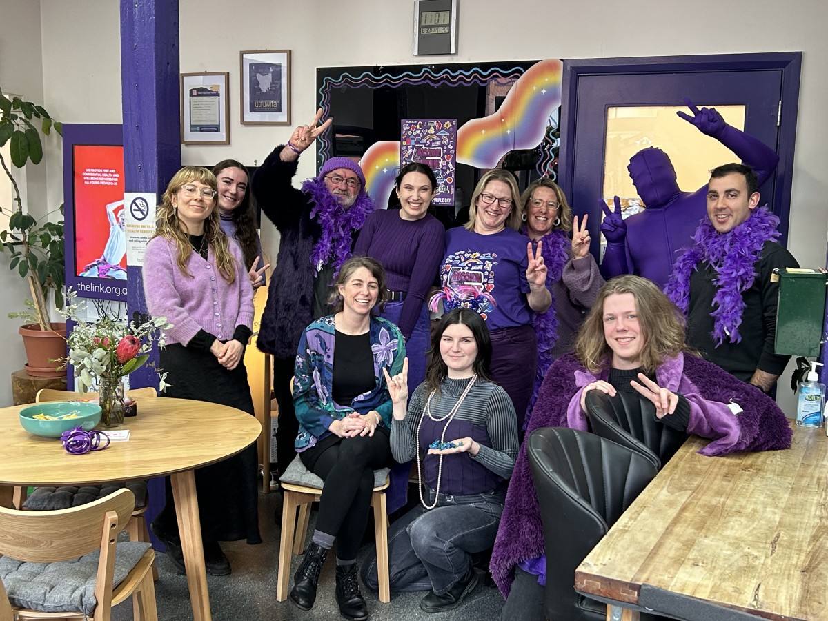 Purple Week Happy Wear It Purple Day