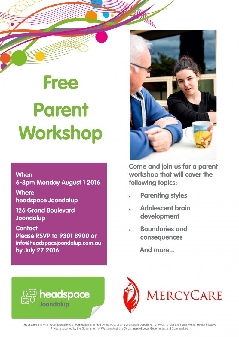 Parent Workshop Aug 1