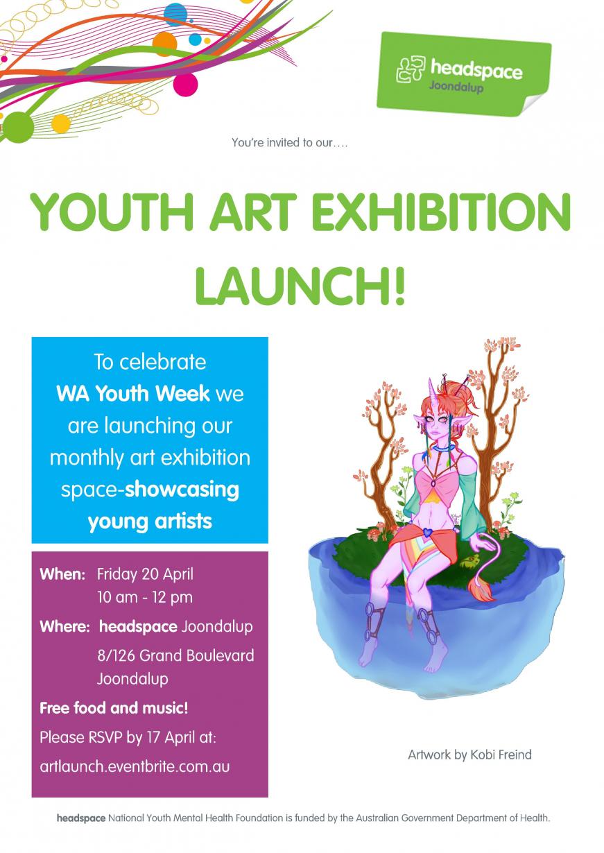 Youth Art Space Launch April 21