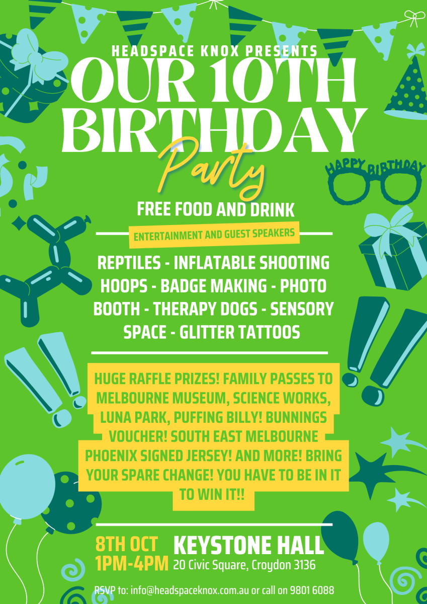 We would love to invite you, your young people and the community to our