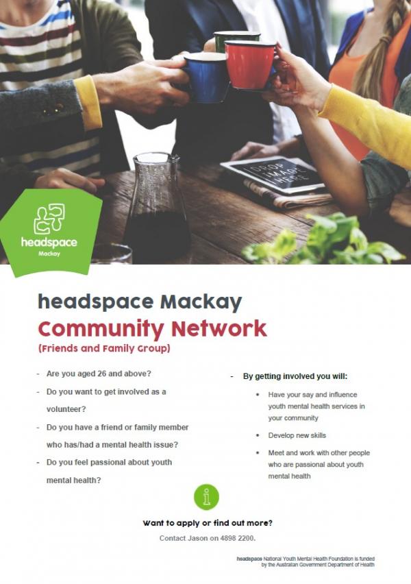 headspace Community Network Flyer