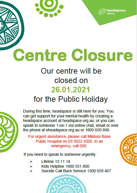 Centre closure