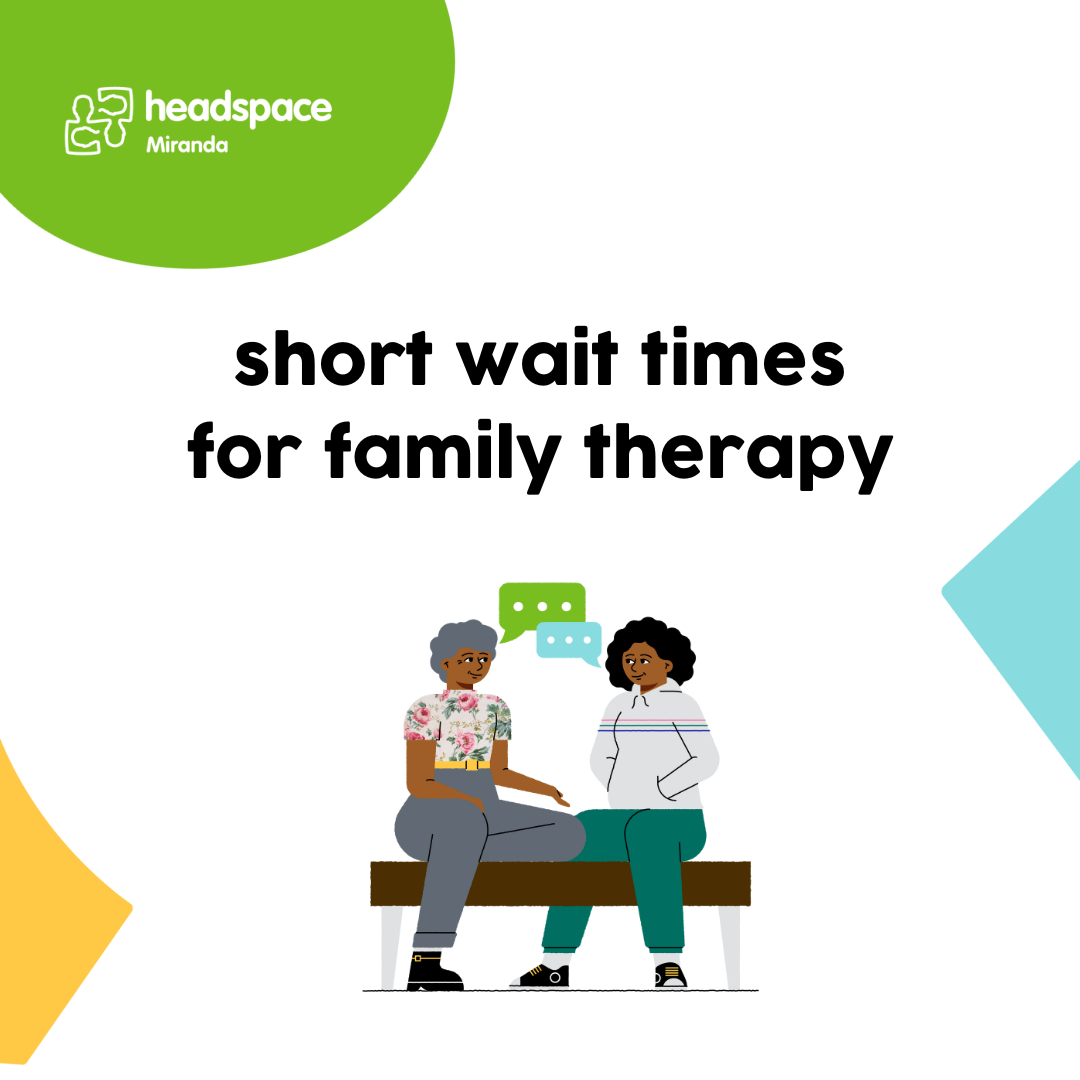 short wait times for family therapy