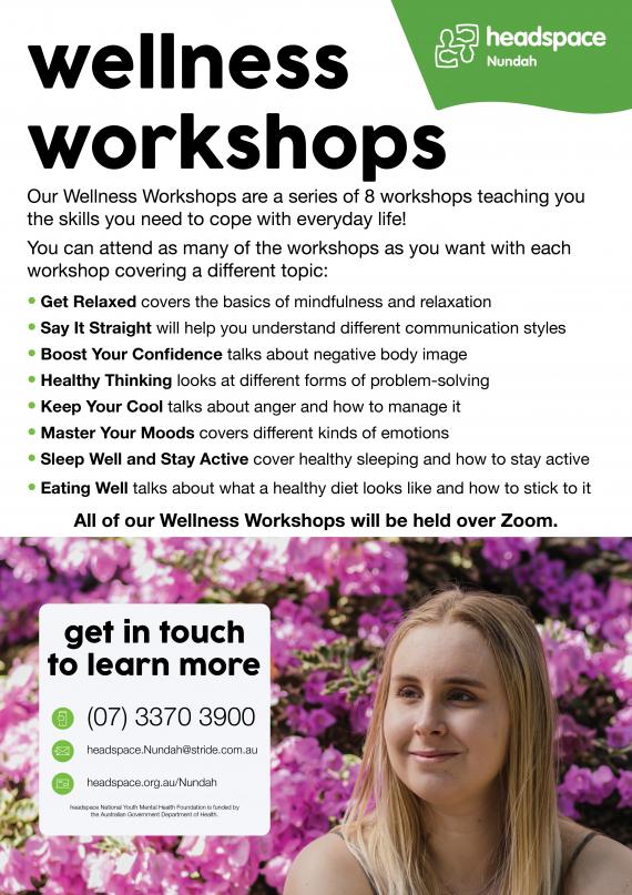 Wellness Workshops Poster 05 06 20