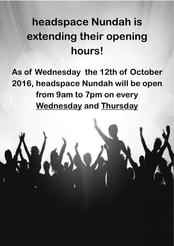New opening hours poster2