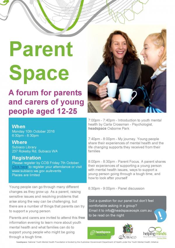 Parent Information Evening Parent Space 2016 page 001