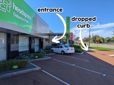 entrance