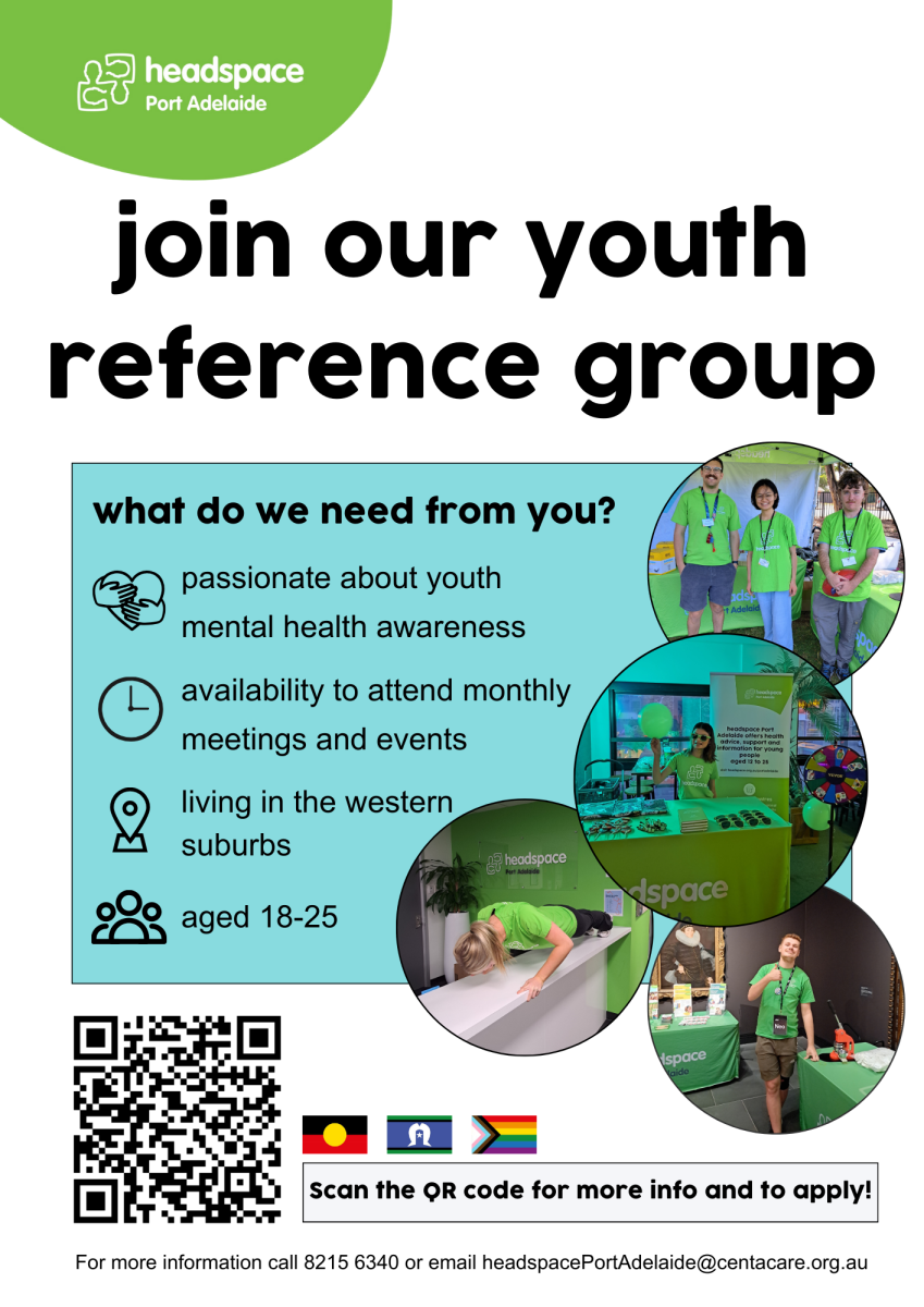 Youth Reference Group Applications Open Now!