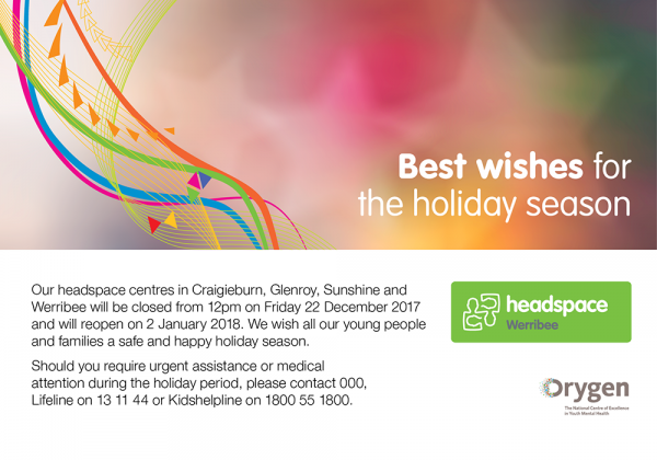 Best wishes for the holiday season