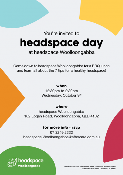 headspace day 2019 at headspace Woolloongabba