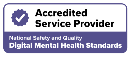 NSQDMH Standards Accreditation badge