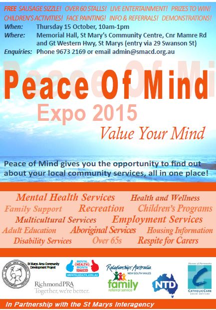 Peace of mind expo